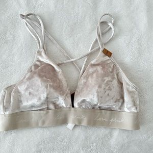 Velvet Pink Bralette